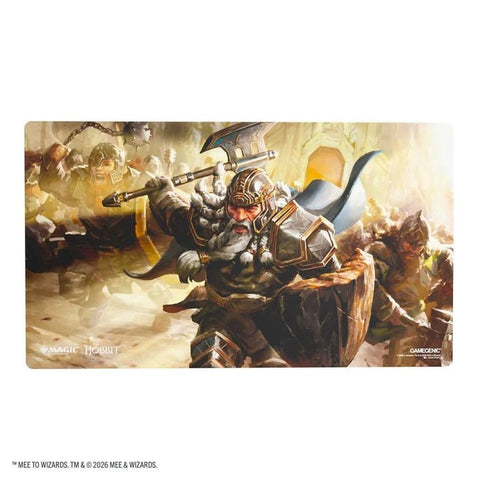 Gamegenic - Magic: The Gathering The Hobbit Prime Playmat - Thorin, Mountain-King - Gathering Games