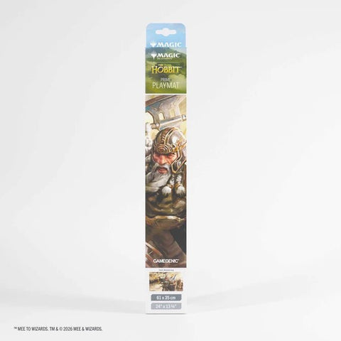 Gamegenic - Magic: The Gathering The Hobbit Prime Playmat - Thorin, Mountain-King - Gathering Games