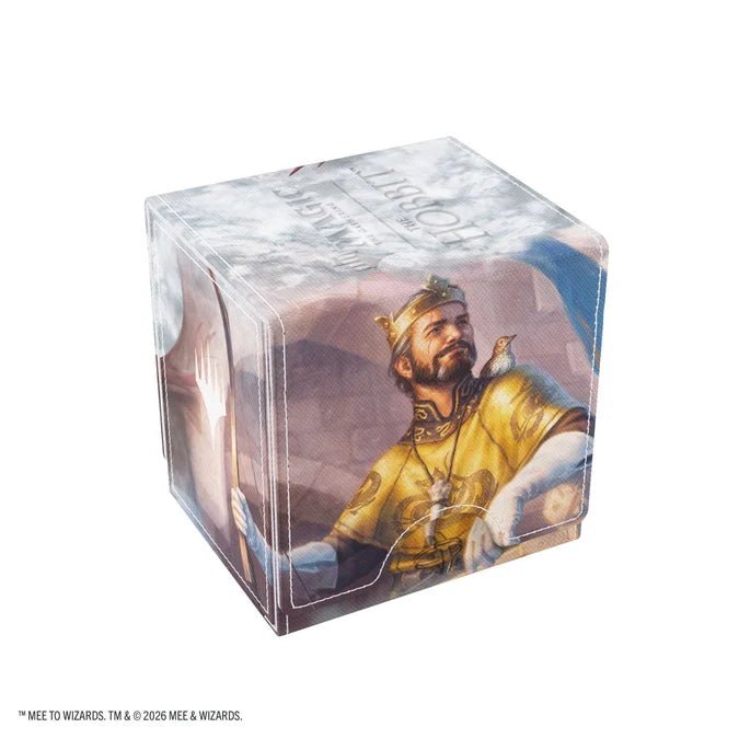 Gamegenic - Magic: The Gathering The Hobbit PRO 100+ XL Sidekick Deck Box - Bard, King of Dale/Smaug, Wicked Worm - Gathering Games