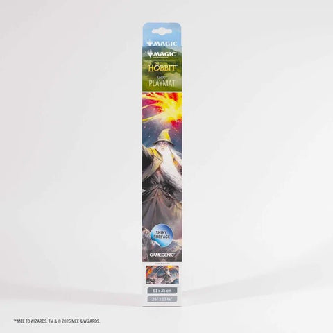Gamegenic - Magic: The Gathering The Hobbit Shiny Playmat - Gandalf, Shadow's Foe - Gathering Games