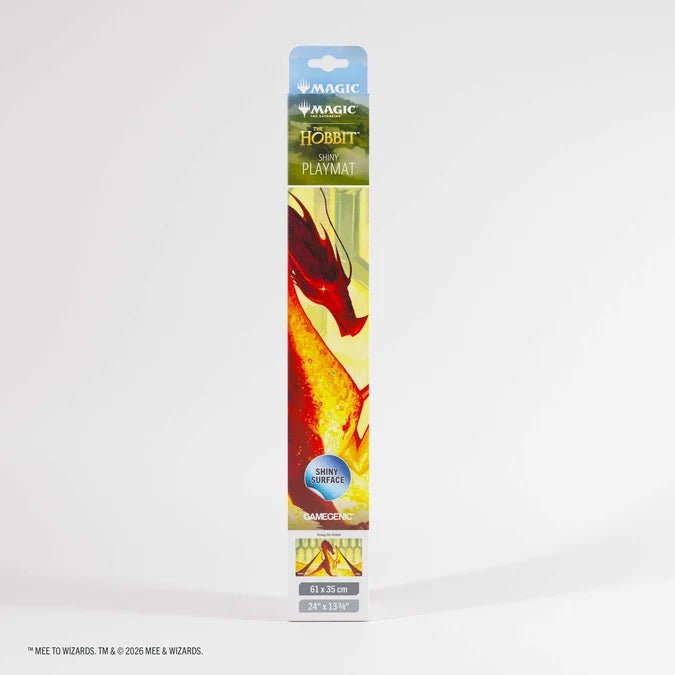 Gamegenic - Magic: The Gathering The Hobbit Shiny Playmat - Smaug the Golden - Gathering Games