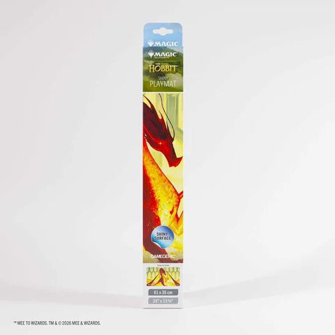 Gamegenic - Magic: The Gathering The Hobbit Shiny Playmat - Smaug the Golden - Gathering Games