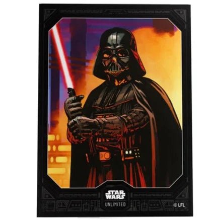 Gamegenic Star Wars: Unlimited Art Sleeves - Darth Vader - Gathering Games