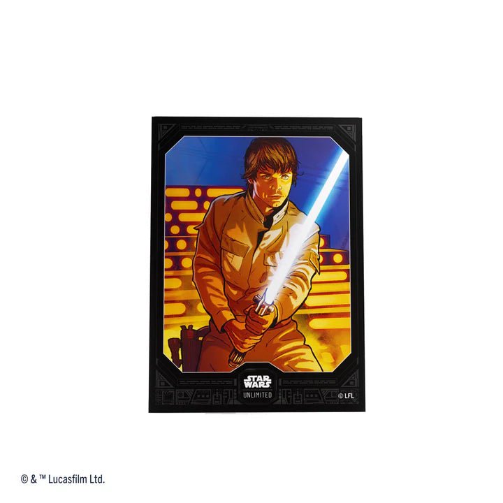 Gamegenic Star Wars: Unlimited Art Sleeves - Luke Skywalker - Gathering Games