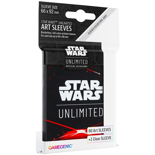 Gamegenic Star Wars: Unlimited Art Sleeves - Space Red - 1