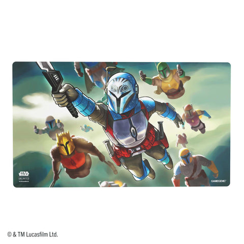 Gamegenic - Star Wars: Unlimited - Bo - Katan Kryze Game Mat - Gathering Games