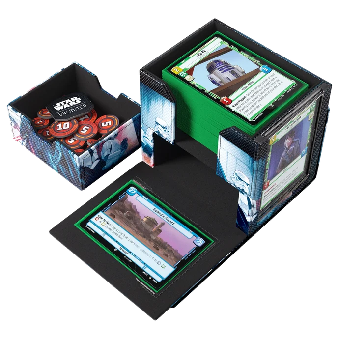 Gamegenic - Star Wars: Unlimited Deck Pod - Darth Vader & Grand Moff Tarkin - Gathering Games