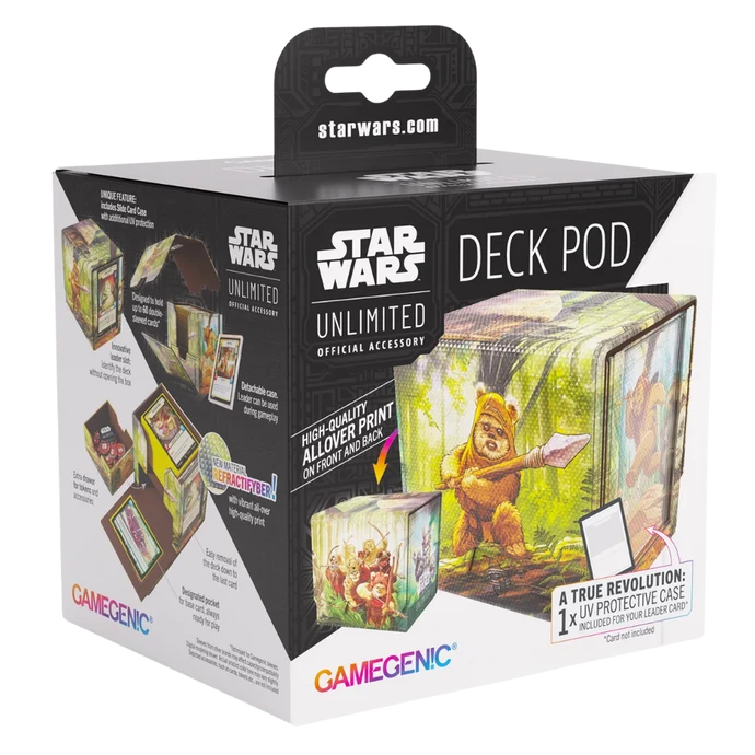 Gamegenic - Star Wars: Unlimited Deck Pod - Ewoks - Gathering Games