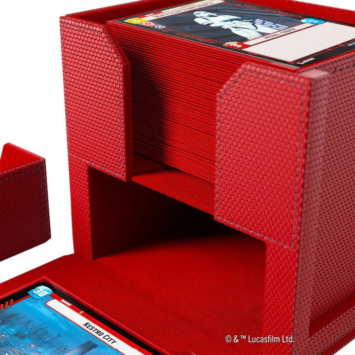 Gamegenic Star Wars: Unlimited Deck Pod - Red - Gathering Games