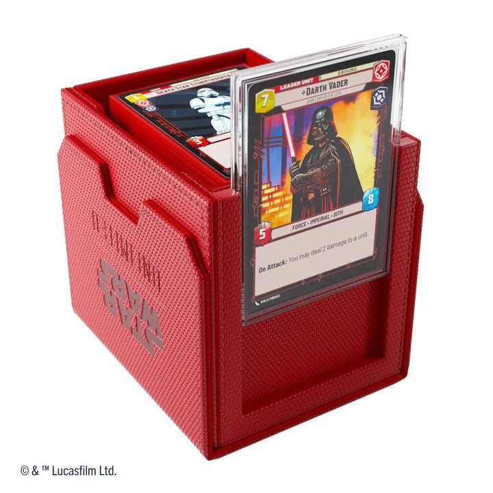 Gamegenic Star Wars: Unlimited Deck Pod - Red - Gathering Games