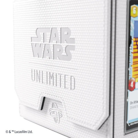 Gamegenic Star Wars: Unlimited Deck Pod - White - Gathering Games