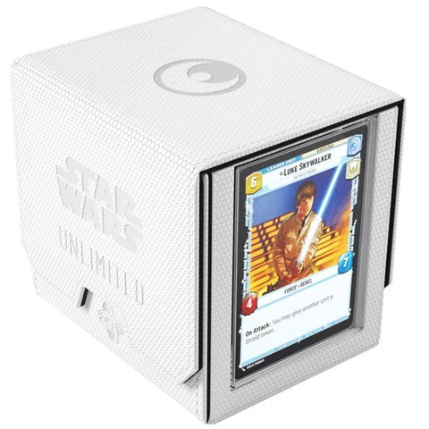 Gamegenic Star Wars: Unlimited Deck Pod - White - Gathering Games