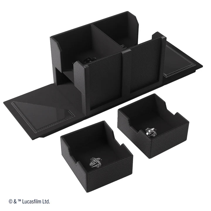 Gamegenic Star Wars: Unlimited Double Deck Pod - Black - Gathering Games