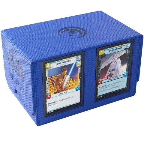 Gamegenic Star Wars: Unlimited Double Deck Pod - Blue - Gathering Games