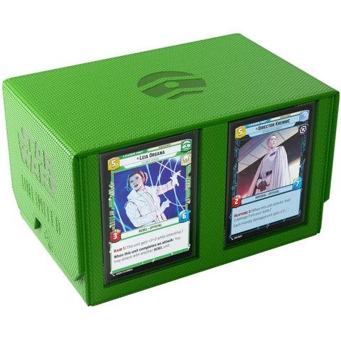 Gamegenic Star Wars: Unlimited Double Deck Pod - Green - Gathering Games