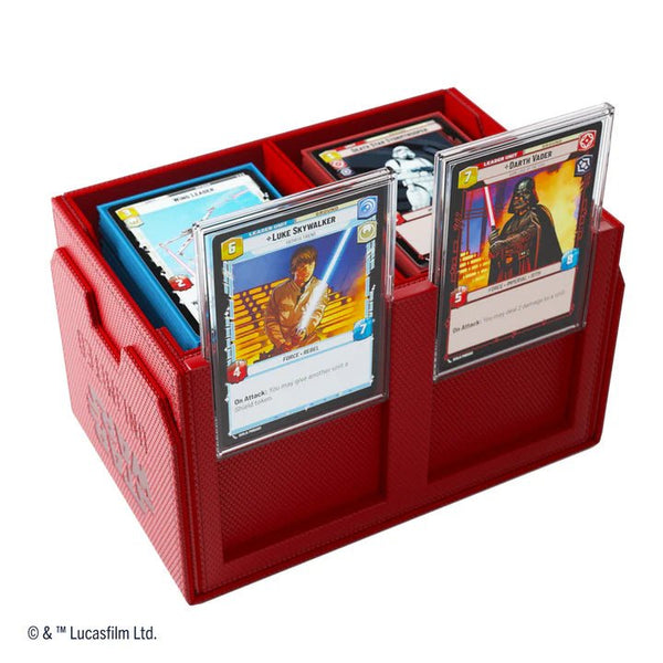 Gamegenic Star Wars: Unlimited Double Deck Pod - Red - 3