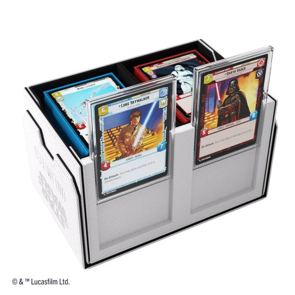 Gamegenic Star Wars: Unlimited Double Deck Pod - White - 3