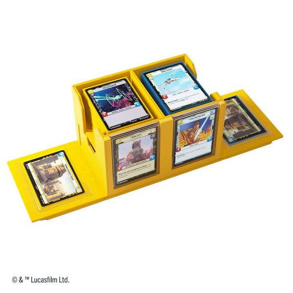 Gamegenic Star Wars: Unlimited Double Deck Pod - Yellow - 4