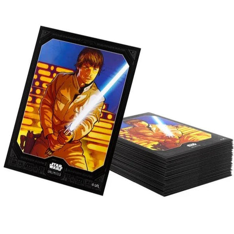 Gamegenic Star Wars: Unlimited Double Sleeving Pack - Luke Skywalker - Gathering Games