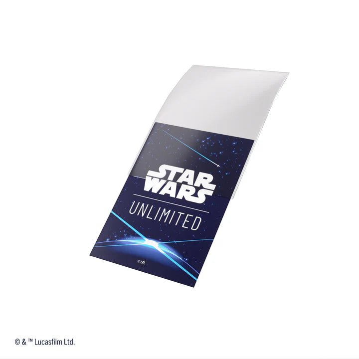 Gamegenic Star Wars: Unlimited Double Sleeving Pack - Space Blue - Gathering Games