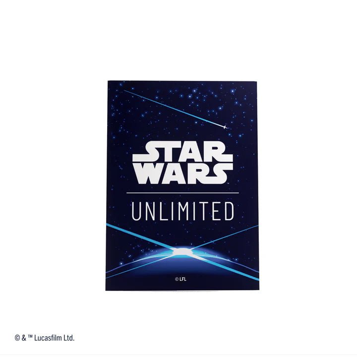 Gamegenic Star Wars: Unlimited Double Sleeving Pack - Space Blue - Gathering Games