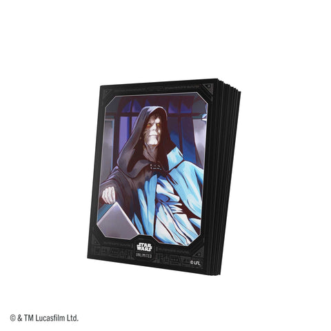 Gamegenic - Star Wars: Unlimited - Emperor Palpatine Premium Art Sleeves - Gathering Games
