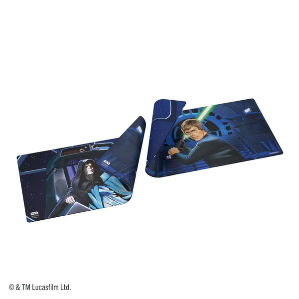 Gamegenic - Star Wars: Unlimited - Jedi Luke Skywalker & Emperor Palpatine Double-Sided Game Mat - 3