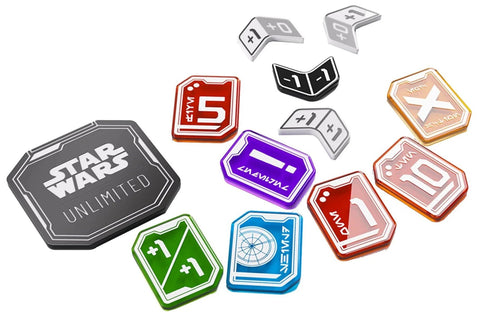 Gamegenic Star Wars: Unlimited Premium Acrylic Tokens - Gathering Games