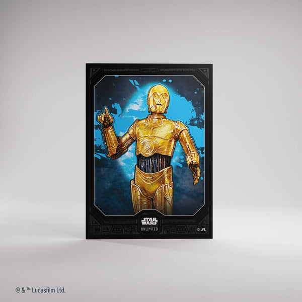 Gamegenic Star Wars: Unlimited Premium Art Sleeves - C-3PO - 1
