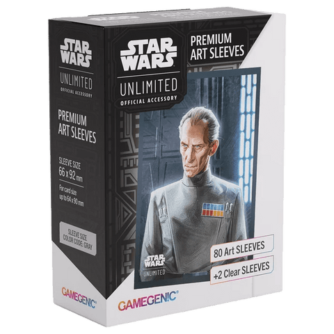 Gamegenic - Star Wars: Unlimited Premium Art Sleeves - Grand Moff Tarkin - Gathering Games