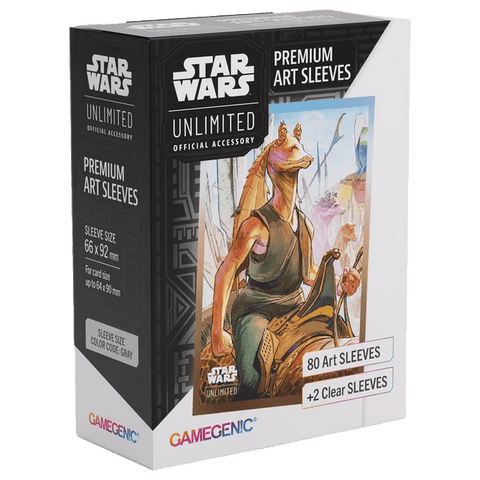 Gamegenic - Star Wars: Unlimited Premium Art Sleeves - Jar Jar Binks - Gathering Games