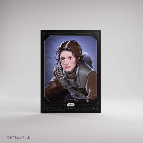 Gamegenic Star Wars: Unlimited Premium Art Sleeves - Leia Organa - Gathering Games