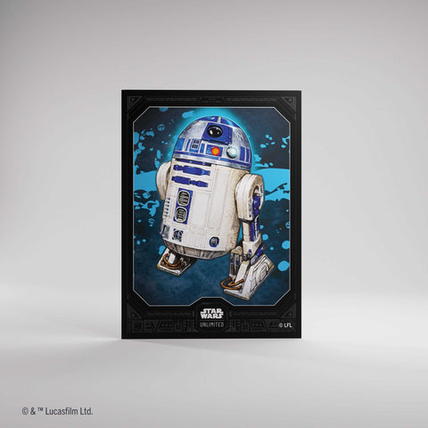 Gamegenic Star Wars: Unlimited Premium Art Sleeves - R2 - D2 - Gathering Games