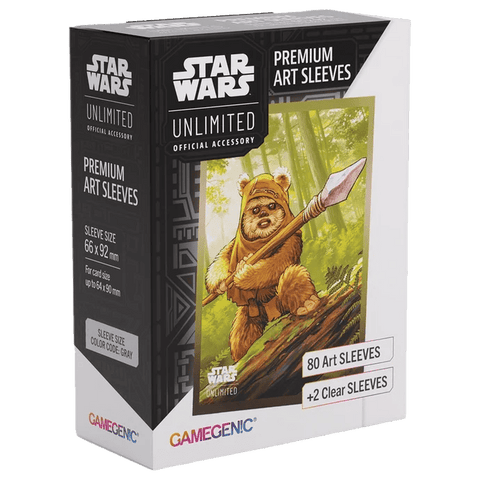 Gamegenic - Star Wars: Unlimited Premium Art Sleeves - Wicket - Gathering Games