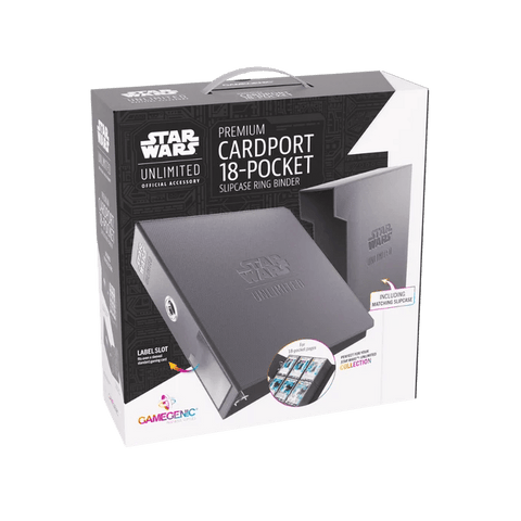 Gamegenic - Star Wars: Unlimited Premium Cardport 18-Pocket - Gathering Games