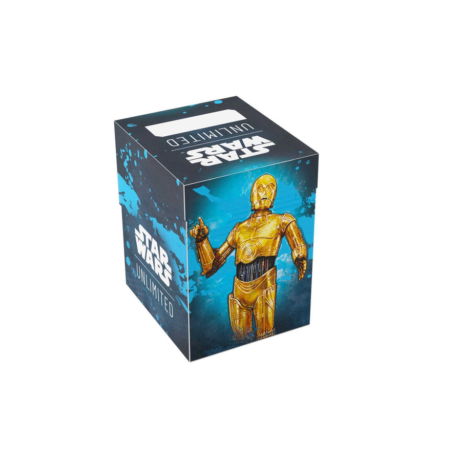 Gamegenic Star Wars: Unlimited Soft Crate - C - 3PO & R2 - D2 - Gathering Games
