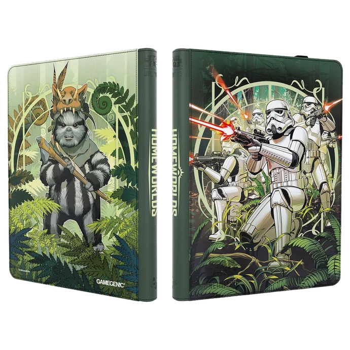Gamegenic - Star Wars: Unlimited Zip-Up Album 18-Pocket - The First Legion & Teebo - Gathering Games