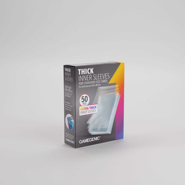 Gamegenic Thick Inner Sleeves 64x89 (100 ct.) - 2