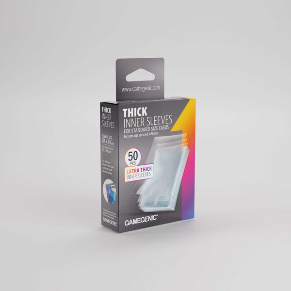 Gamegenic Thick Inner Sleeves 64x89 (100 ct.) - 5