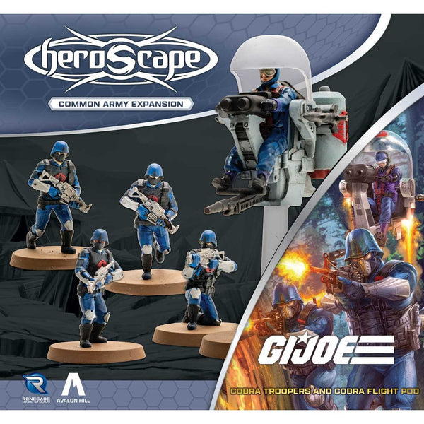 G.I. JOE Heroscape: COBRA Troopers and COBRA Flight Pod Army Expansion - 2
