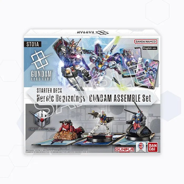 Gundam Card Game: Heroic Beginnings Assemble Starter Deck (ST01A) - Gathering Games