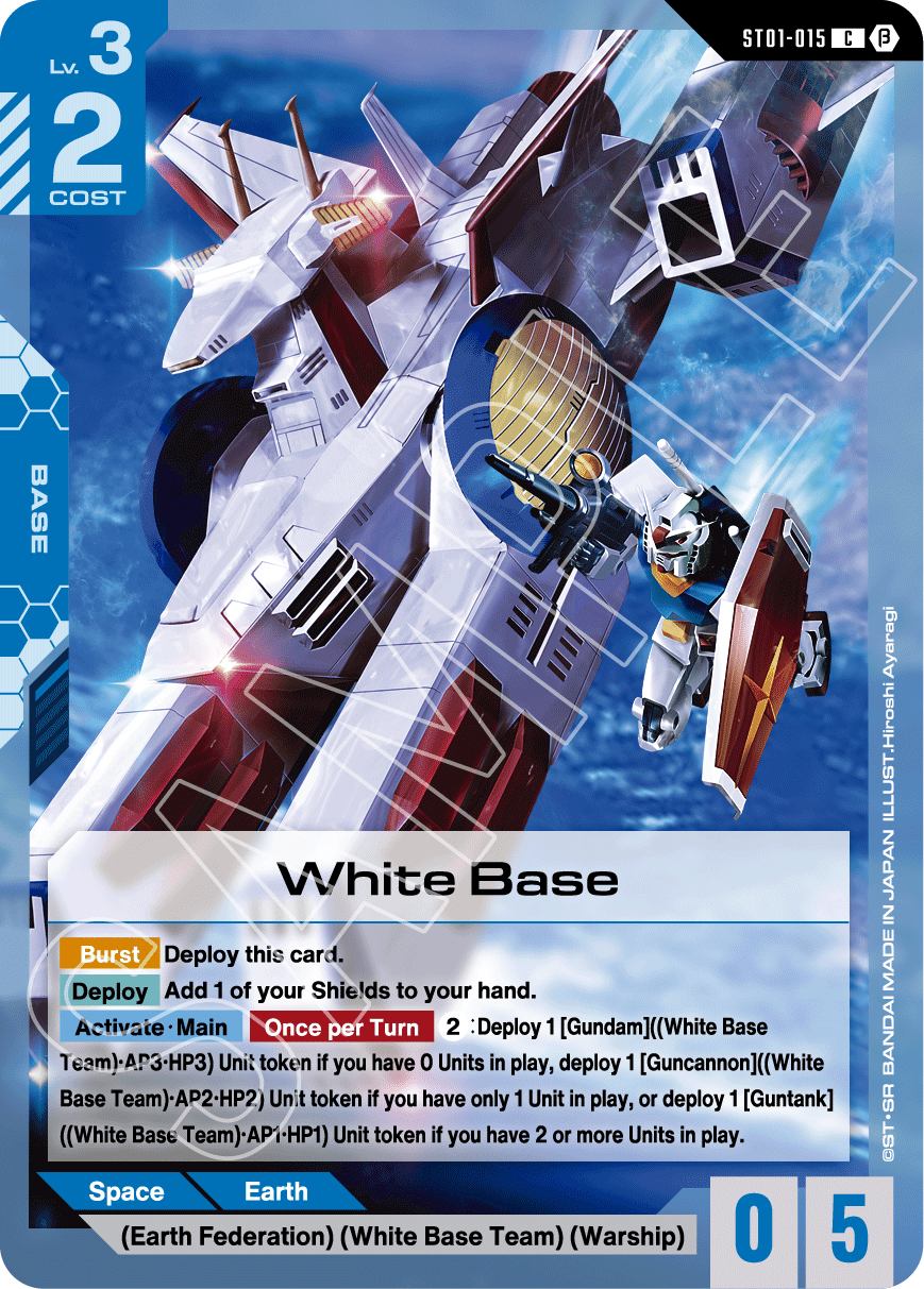 Gundam Card Game: Heroic Beginnings Starter Deck (ST01) - Gathering Games
