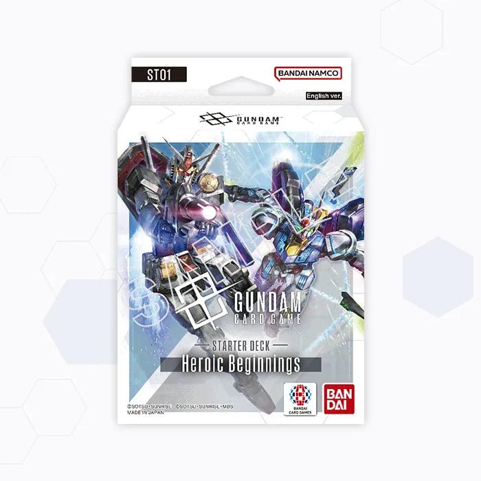 Gundam Card Game: Heroic Beginnings Starter Deck (ST01) - Gathering Games