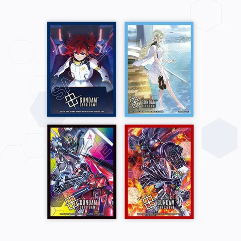 Gundam Card Game: Official Card Sleeve 02 (Full Set) - Gathering Games