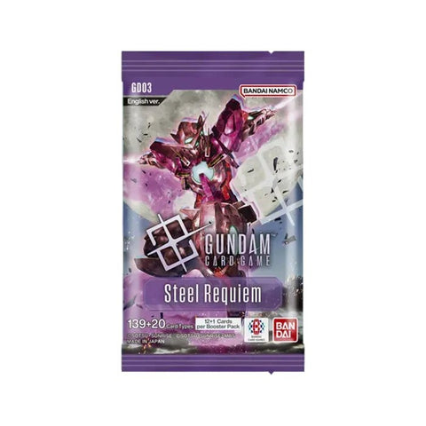 Gundam Card Game: Steel Requiem Booster Box (GD03) - Gathering Games