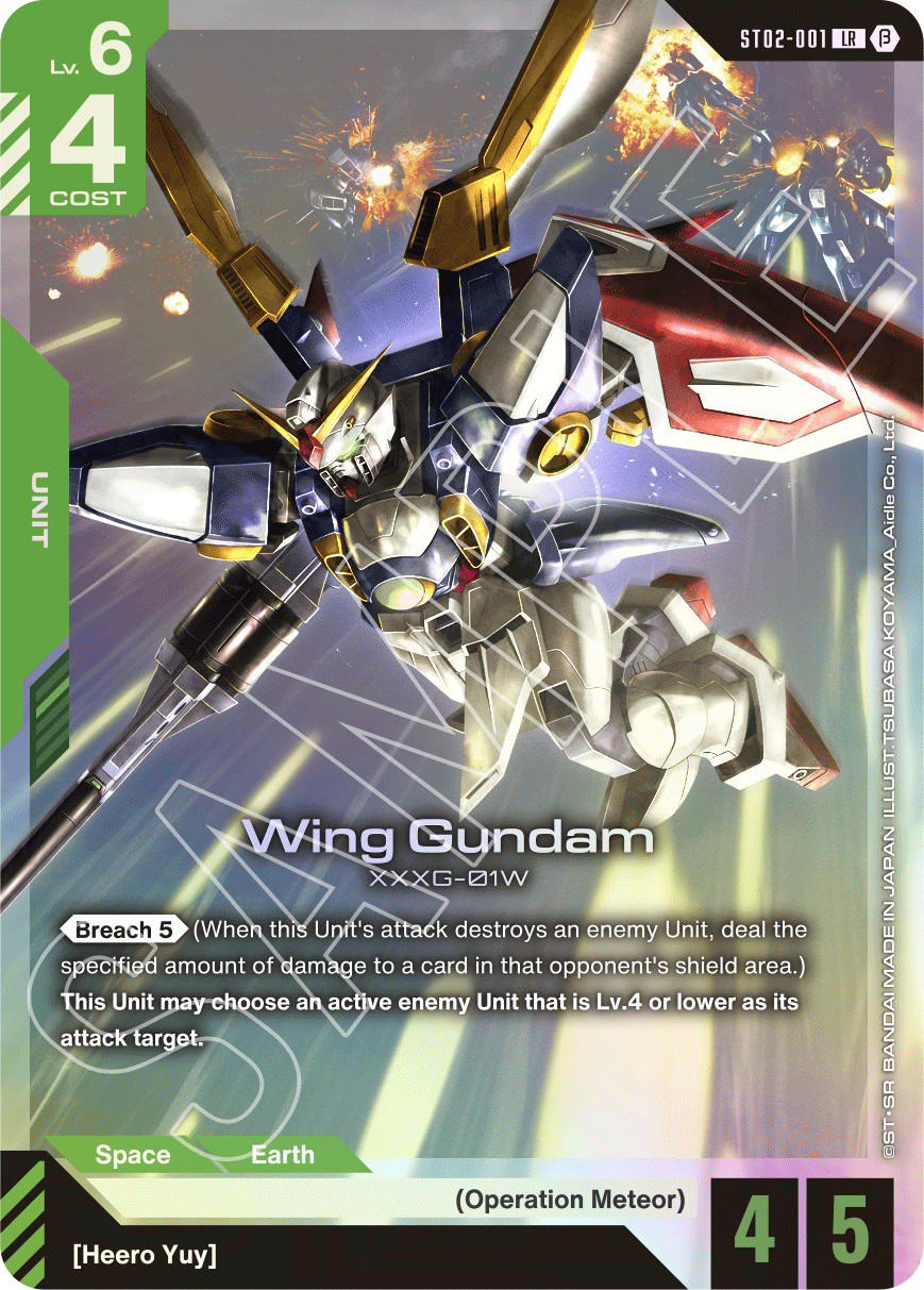 Gundam Card Game: Wings of Advance Assemble Starter Deck (ST02A) - Gathering Games
