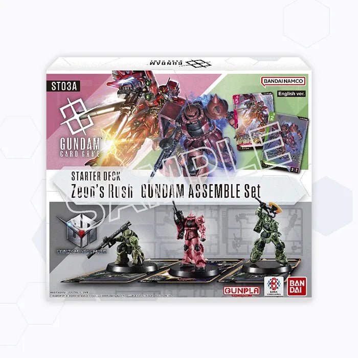 Gundam Card Game: Zeon's Rush Assemble Starter Deck (ST03A) - Gathering Games