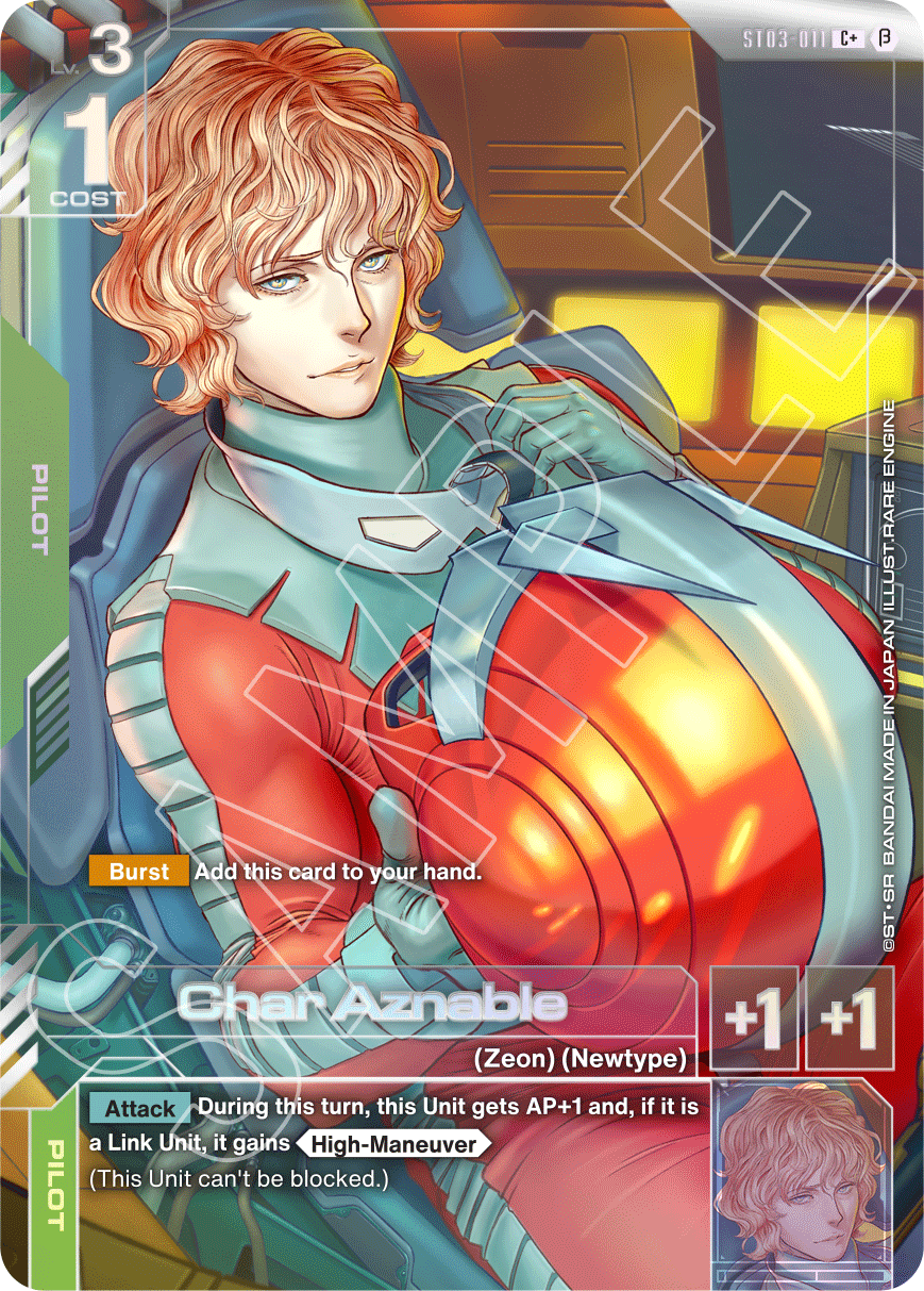 Gundam Card Game: Zeon's Rush Assemble Starter Deck (ST03A) - Gathering Games