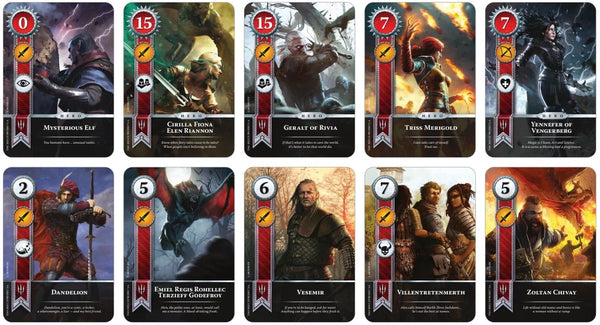 Gwent: 10 Legendary Ballad Monsters Booster Pack - 1