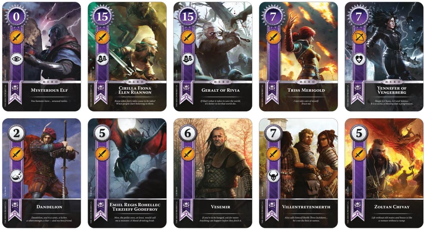 Gwent Art Sleeves Skellige - 100 Kartenhüllen Standardgröße Für Kartenspiele